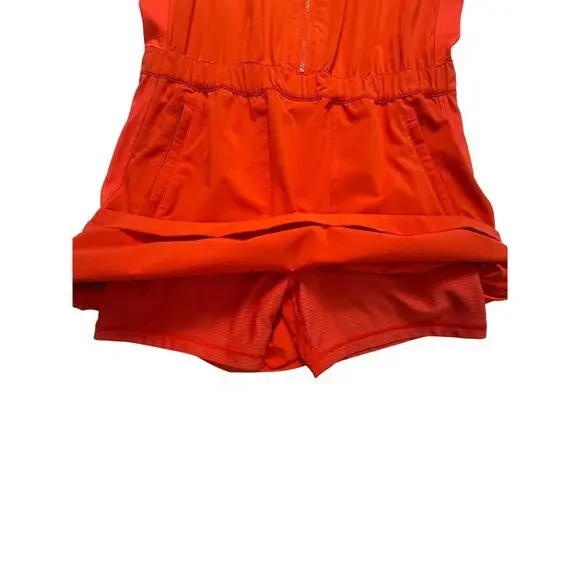 Athleta Dress Size 0 Expedition Activewear Vermillion Orange Skort - Picture 8 of 12